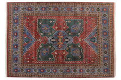 10x14.5 Vintage Indian Northwest Persian Design Carpet // ONH Item mc001779