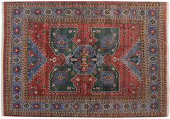 10x14.5 Vintage Indian Northwest Persian Design Carpet // ONH Item mc001779 Image 1