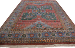 10x14.5 Vintage Indian Northwest Persian Design Carpet // ONH Item mc001779 Image 2