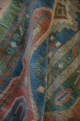 9.5x14.5 Vintage Tea Washed Indian Caucasian Design Carpet // ONH Item mc001780 Image 13