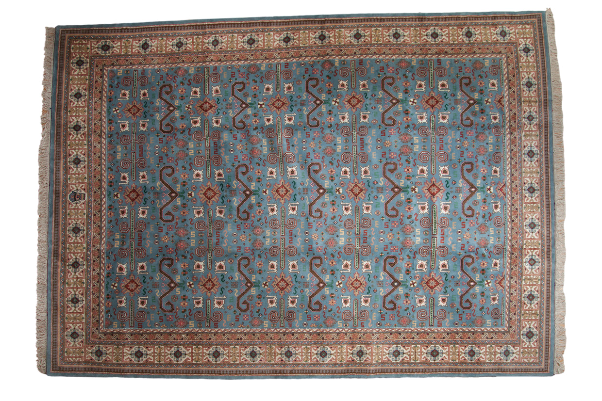10x13.5 Vintage Indian Shirvan Design Carpet // ONH Item mc001783