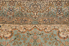 12x14 Vintage Fine Bulgarian Kerman Design Square Carpet // ONH Item mc001784 Image 14