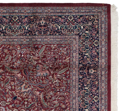 10x14 Vintage Indian Kashan Design Carpet // ONH Item mc001790 Image 5