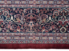 10x14 Vintage Indian Kashan Design Carpet // ONH Item mc001790 Image 6