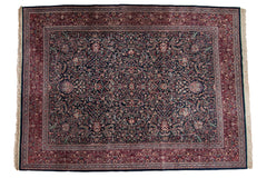 10x14 Vintage Indian Kashan Design Carpet // ONH Item mc001791