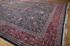 10x14 Vintage Indian Kashan Design Carpet // ONH Item mc001791 Image 3