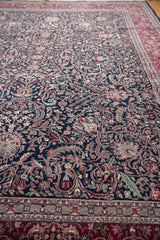 10x14 Vintage Indian Kashan Design Carpet // ONH Item mc001791 Image 5