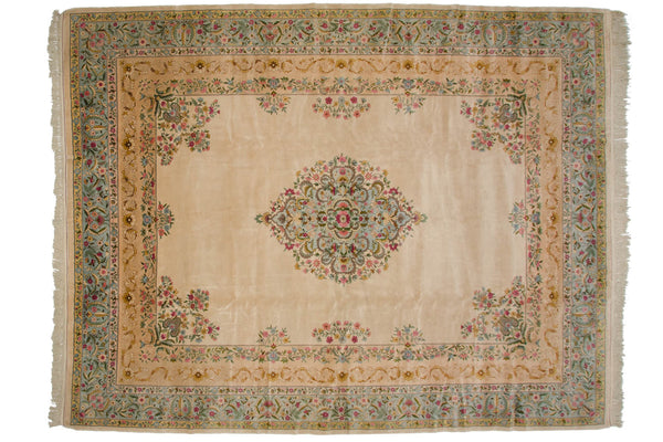 10x13 Vintage Fine Bulgarian Kerman Design Carpet // ONH Item mc001792