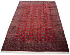10x14.5 Vintage Fine Pakistani Turkmen Design Carpet // ONH Item mc001794 Image 3