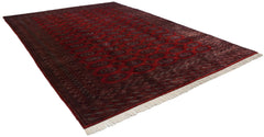 10x14.5 Vintage Fine Pakistani Turkmen Design Carpet // ONH Item mc001794 Image 4