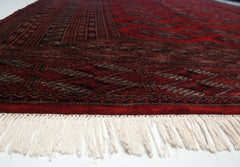 10x14.5 Vintage Fine Pakistani Turkmen Design Carpet // ONH Item mc001794 Image 6