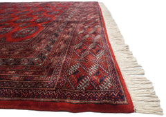 10x14.5 Vintage Fine Pakistani Turkmen Design Carpet // ONH Item mc001794 Image 8