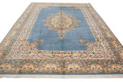 9.5x13.5 Vintage Indian Kerman Design Carpet // ONH Item mc001797 Image 6