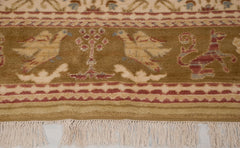 9.5x13.5 Vintage Indian Alcaraz Design Carpet // ONH Item mc001799 Image 7