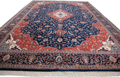 12x18 Vintage Indian Kashan Design Carpet // ONH Item mc001804 Image 2