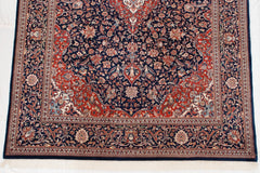 10x14.5 Vintage Indian Kashan Design Carpet // ONH Item mc001805 Image 5