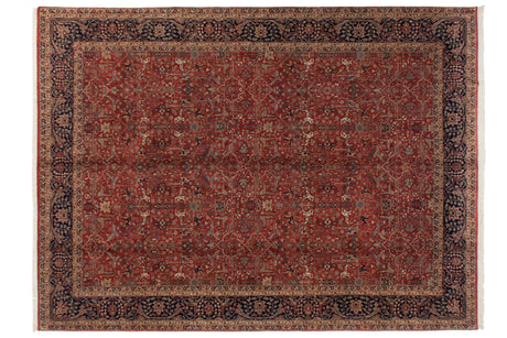 10x14 Vintage Agra Carpet // ONH Item mc001808