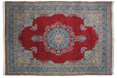 9x13 Vintage Kerman Carpet // ONH Item mc001812