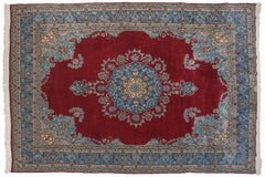 9x13 Vintage Kerman Carpet // ONH Item mc001812 Image 3