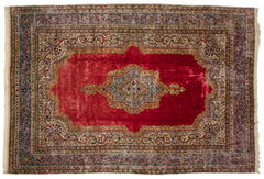 10x14.5 Vintage Fine Cyrus Crown Kerman Carpet // ONH Item mc001816 Image 1