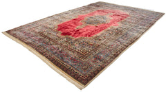 10x14.5 Vintage Fine Cyrus Crown Kerman Carpet // ONH Item mc001816 Image 5