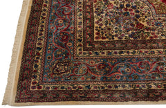 10x14.5 Vintage Fine Cyrus Crown Kerman Carpet // ONH Item mc001816 Image 8