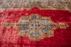 10x14.5 Vintage Fine Cyrus Crown Kerman Carpet // ONH Item mc001816 Image 9