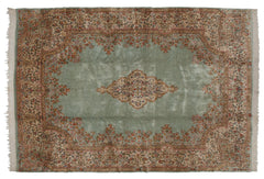 9.5x13.5 Vintage Kerman Carpet // ONH Item mc001817 Image 1