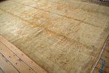 Soft plush wool pile with original side cord selvage and cream fringe.