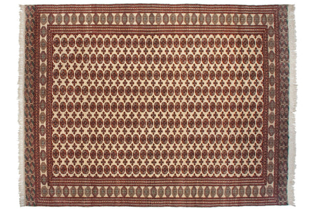 12x15.5 Vintage Pakistani Bokhara Design Carpet // ONH Item mc001820