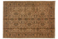 10x14 Vintage Tea Washed Agra Carpet // ONH Item mc001821