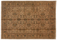 10x14 Vintage Tea Washed Agra Carpet // ONH Item mc001821 Image 1