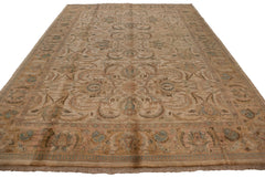 10x14 Vintage Tea Washed Agra Carpet // ONH Item mc001821 Image 3