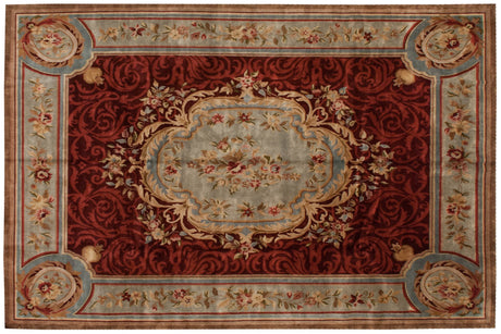 12x15 Indian Savonnerie Design Carpet // ONH Item mc001822