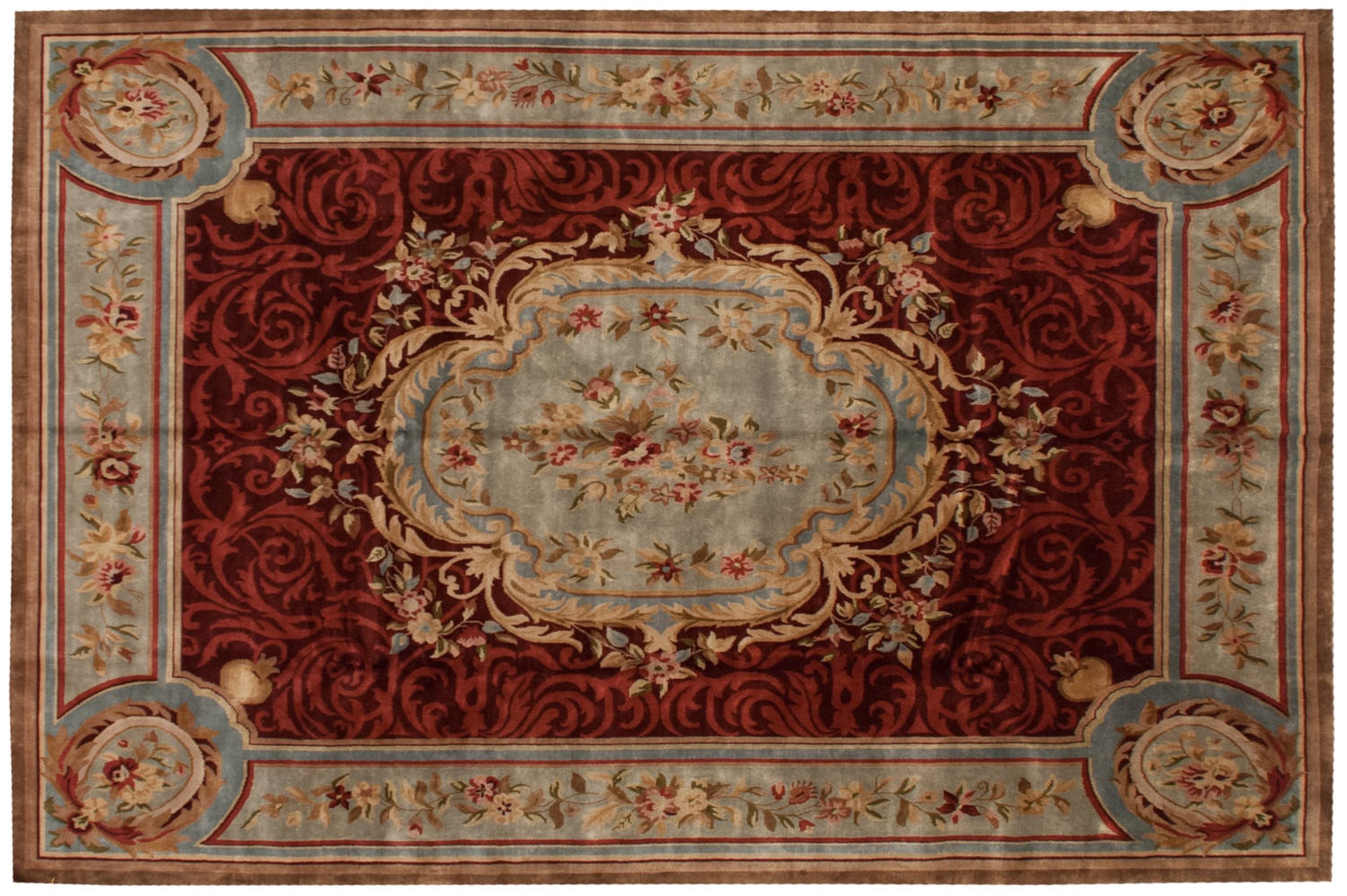 12x15 Indian Savonnerie Design Carpet // ONH Item mc001822 Image 1