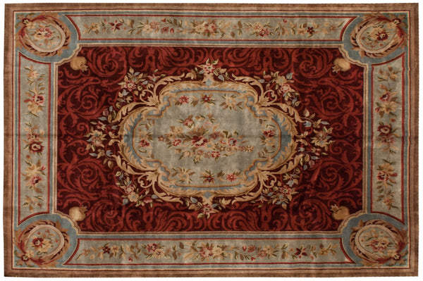 12x15 Indian Savonnerie Design Carpet // ONH Item mc001822 Image 1