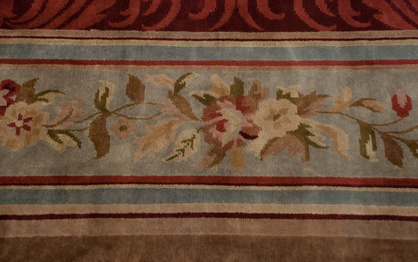 12x15 Indian Savonnerie Design Carpet // ONH Item mc001822 Image 6