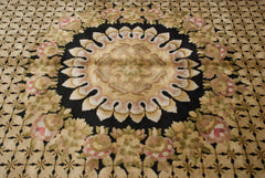 10x14.5 Indian Savonnerie Design Carpet // ONH Item mc001824 Image 6