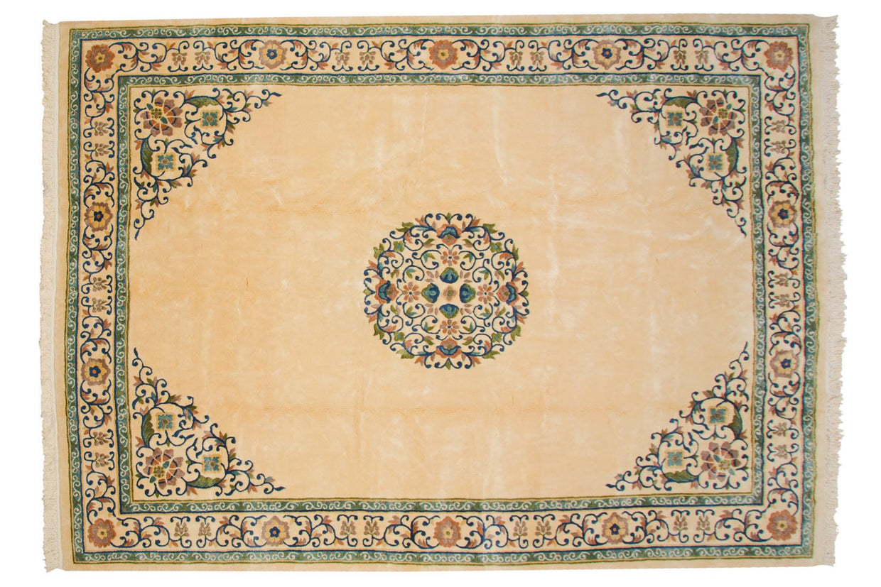 10x14 Vintage Japanese Peking Design Carpet // ONH Item mc001829