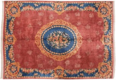 9.5x13.5 Vintage Japanese Aubusson Design Carpet // ONH Item mc001830 Image 1