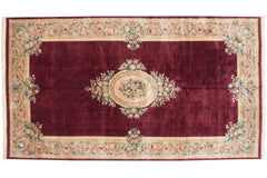 10x17.5 Vintage Fine Japanese Savonnerie Design Carpet // ONH Item mc001833