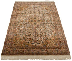 10x14.5 Vintage Fine Bulgarian Isfahan Design Carpet // ONH Item mc001835 Image 2