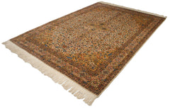 10x14.5 Vintage Fine Bulgarian Isfahan Design Carpet // ONH Item mc001835 Image 3