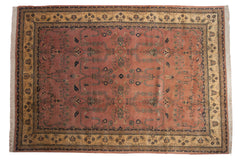 9.5x14 Vintage Fine Tea Washed Mohajeran Sarouk Carpet // ONH Item mc001837