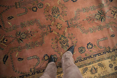 9.5x14 Vintage Fine Tea Washed Mohajeran Sarouk Carpet // ONH Item mc001837 Image 1