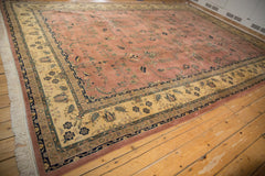 9.5x14 Vintage Fine Tea Washed Mohajeran Sarouk Carpet // ONH Item mc001837 Image 5