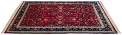 9.5x14 Fine Indian Mohajeran Sarouk Design Carpet // ONH Item mc001839 Image 2
