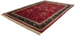9.5x14 Fine Indian Mohajeran Sarouk Design Carpet // ONH Item mc001839 Image 6