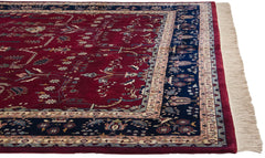 9.5x14 Fine Indian Mohajeran Sarouk Design Carpet // ONH Item mc001839 Image 7