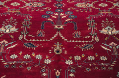 9.5x14 Fine Indian Mohajeran Sarouk Design Carpet // ONH Item mc001839 Image 9